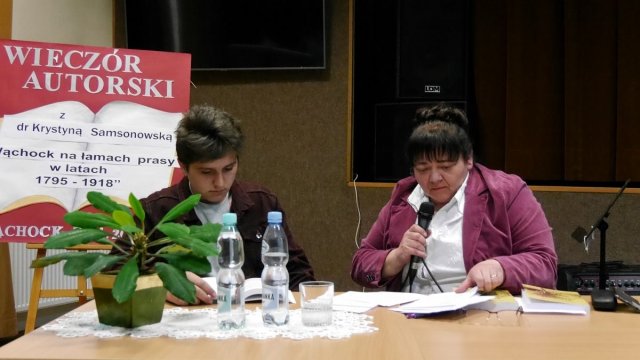 Spotkanie Autorskie dr Krystyna Samsonowska